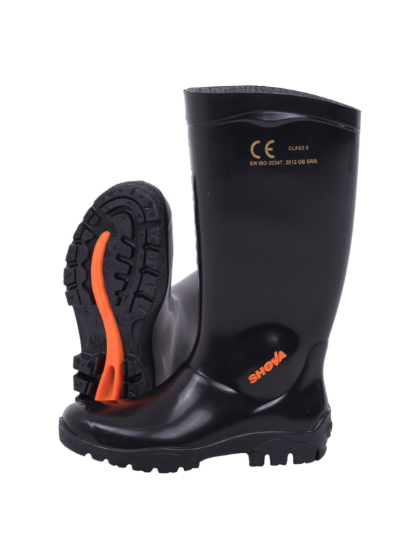 SHOVA BLACK GUMBOOT
